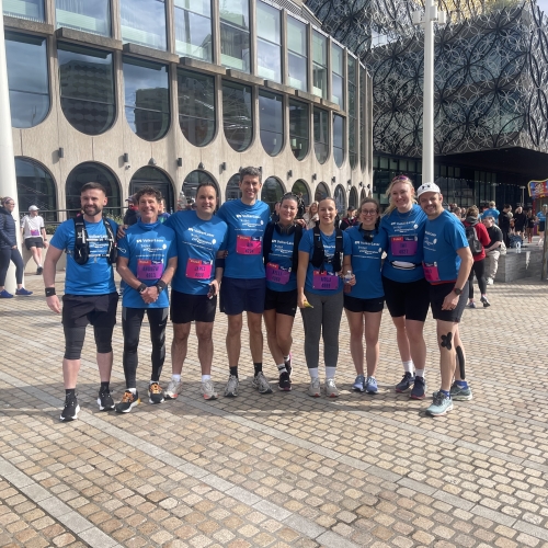 VolkerLaser half marathon runners