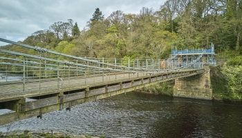 Whorlton Suspension Bridge