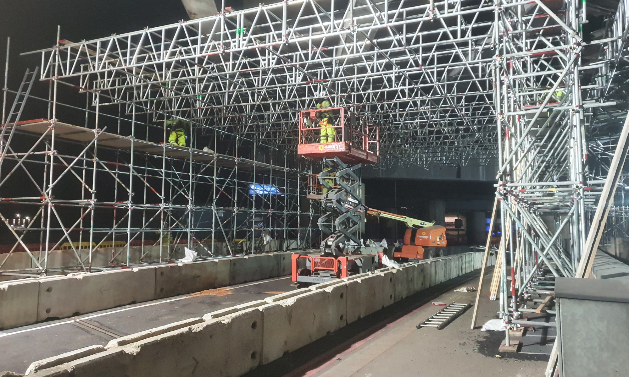 Works at Oldbury Viaduct