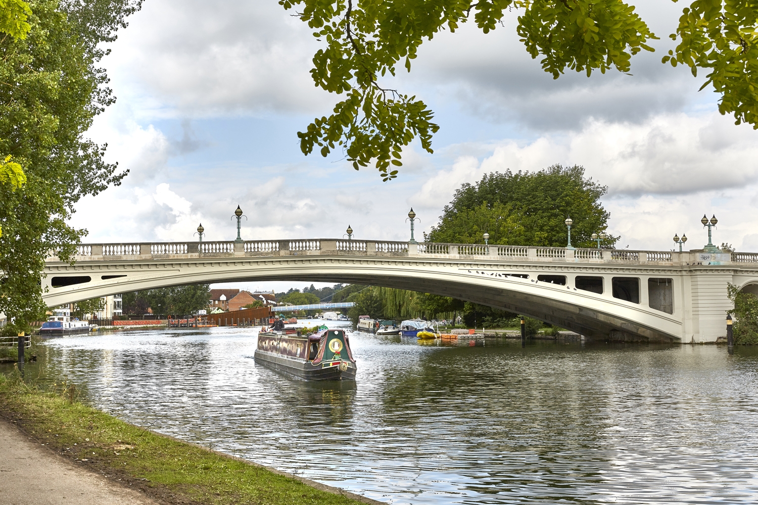 Completed works on Reading Bridge