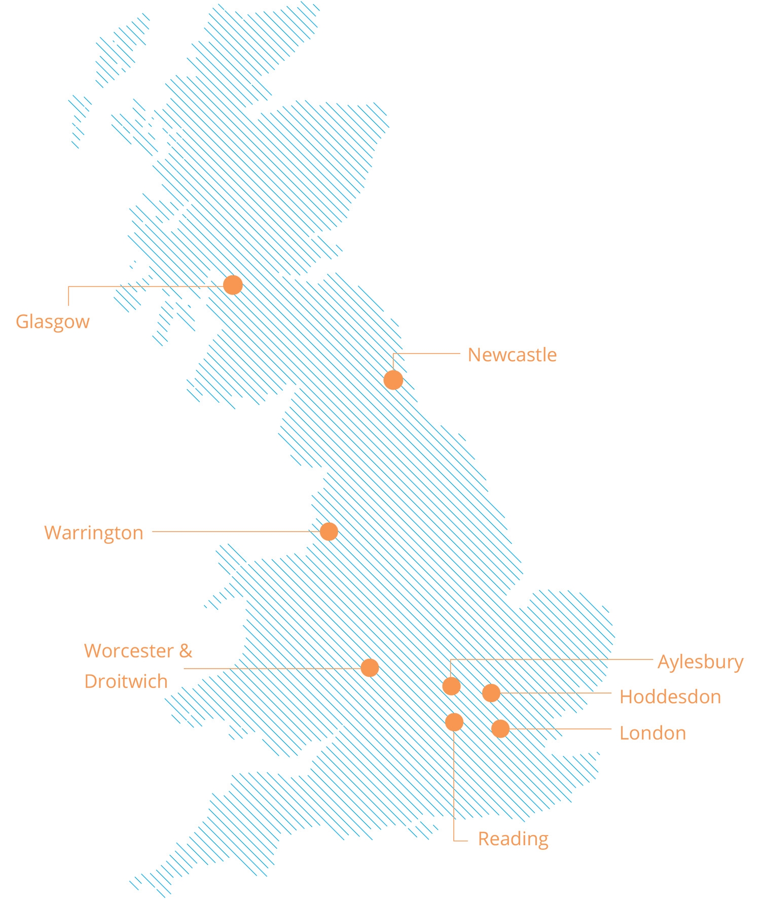 Office locations for VolkerLaser